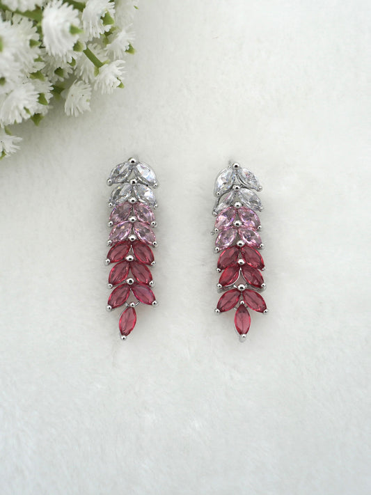 RUBY KATIE ZIRCONIA EARRINGS