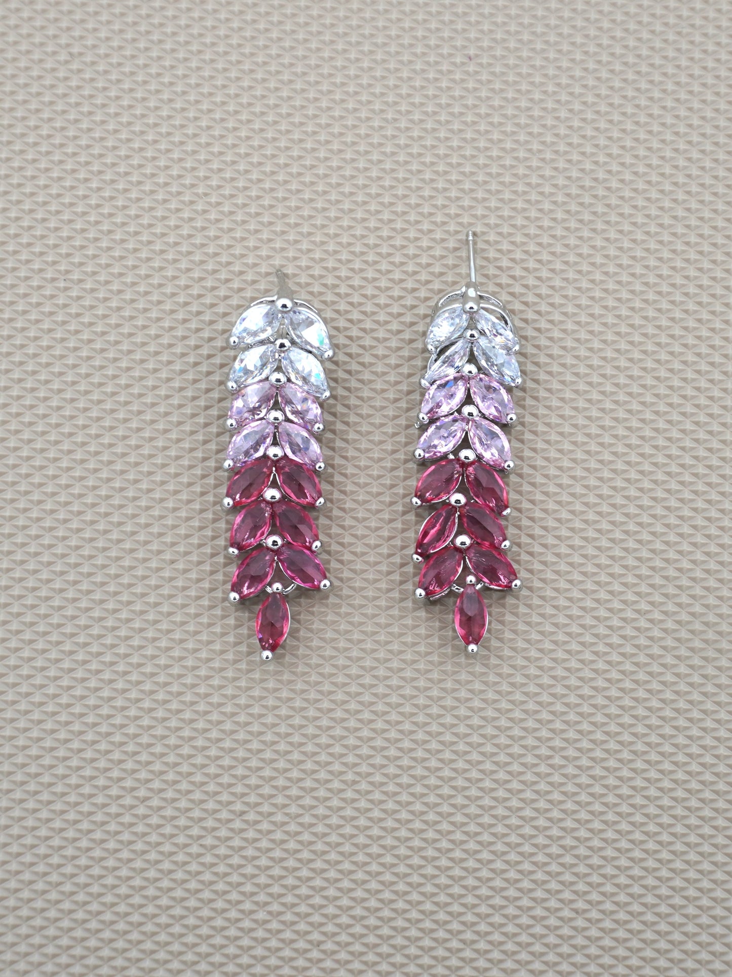 RUBY KATIE ZIRCONIA EARRINGS