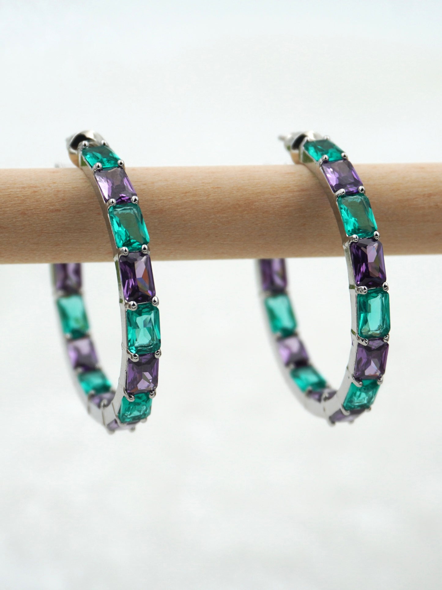 MULTICOLOR FARAH ZIRCONIA EARRINGS