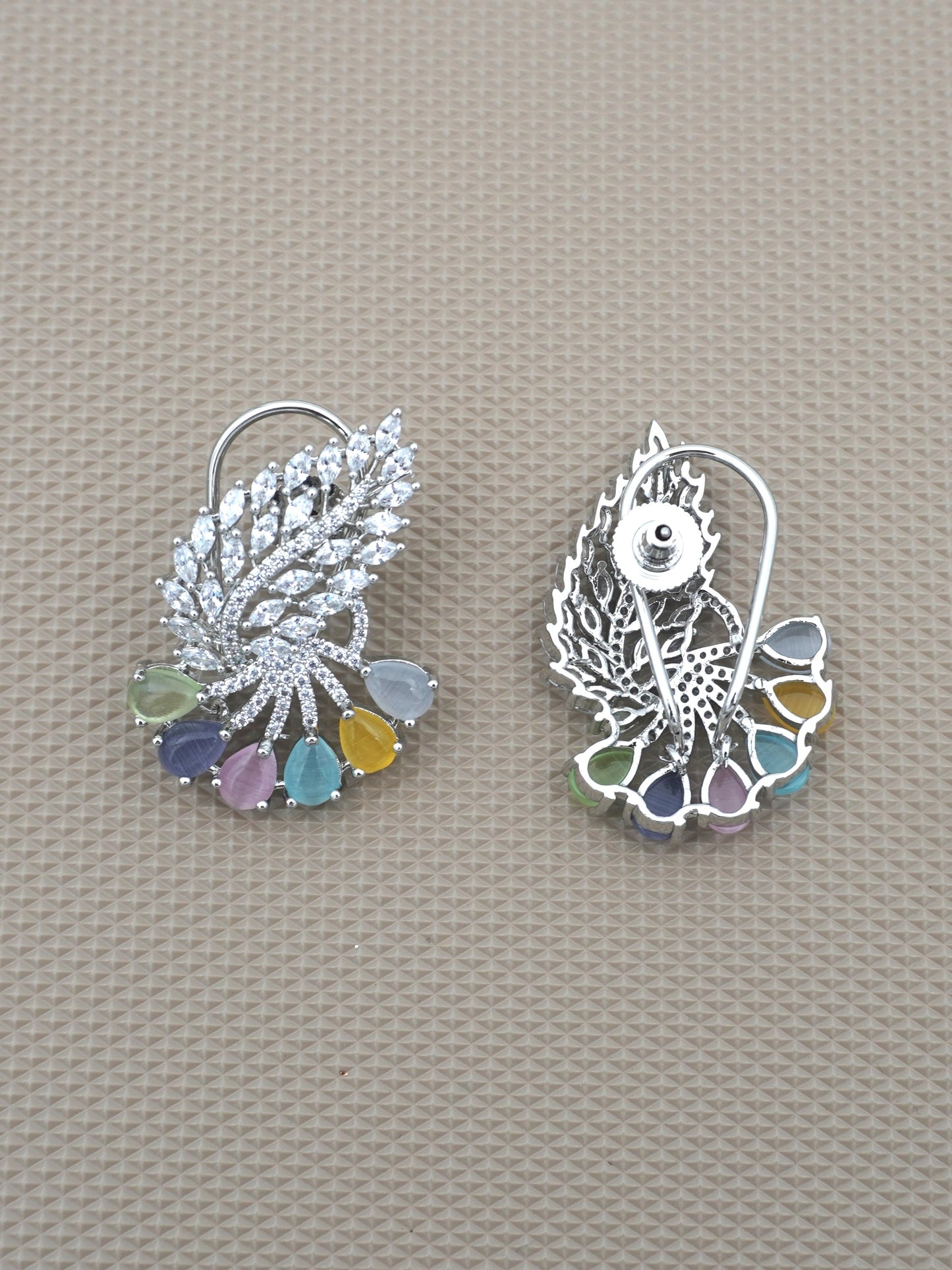 MULTICOLOR RAINE ZIRCONIA EARRINGS
