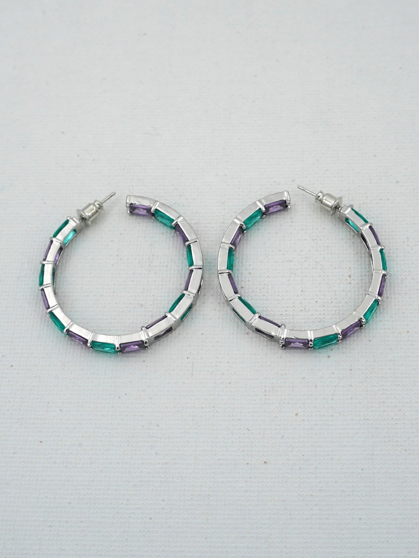 MULTICOLOR FARAH ZIRCONIA EARRINGS