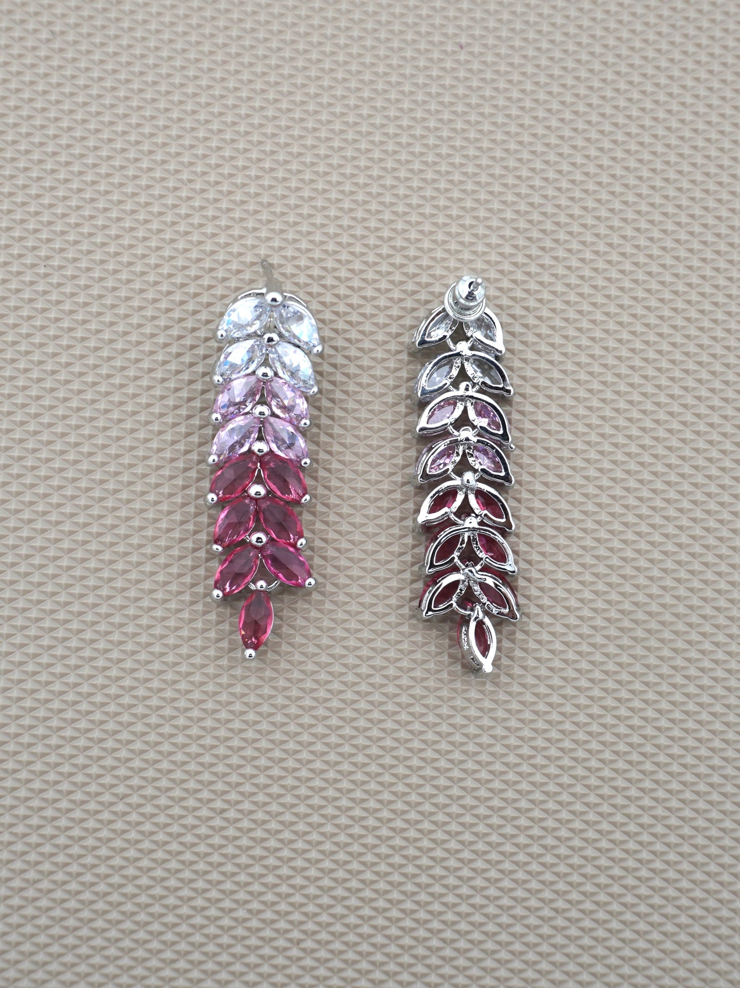 RUBY KATIE ZIRCONIA EARRINGS