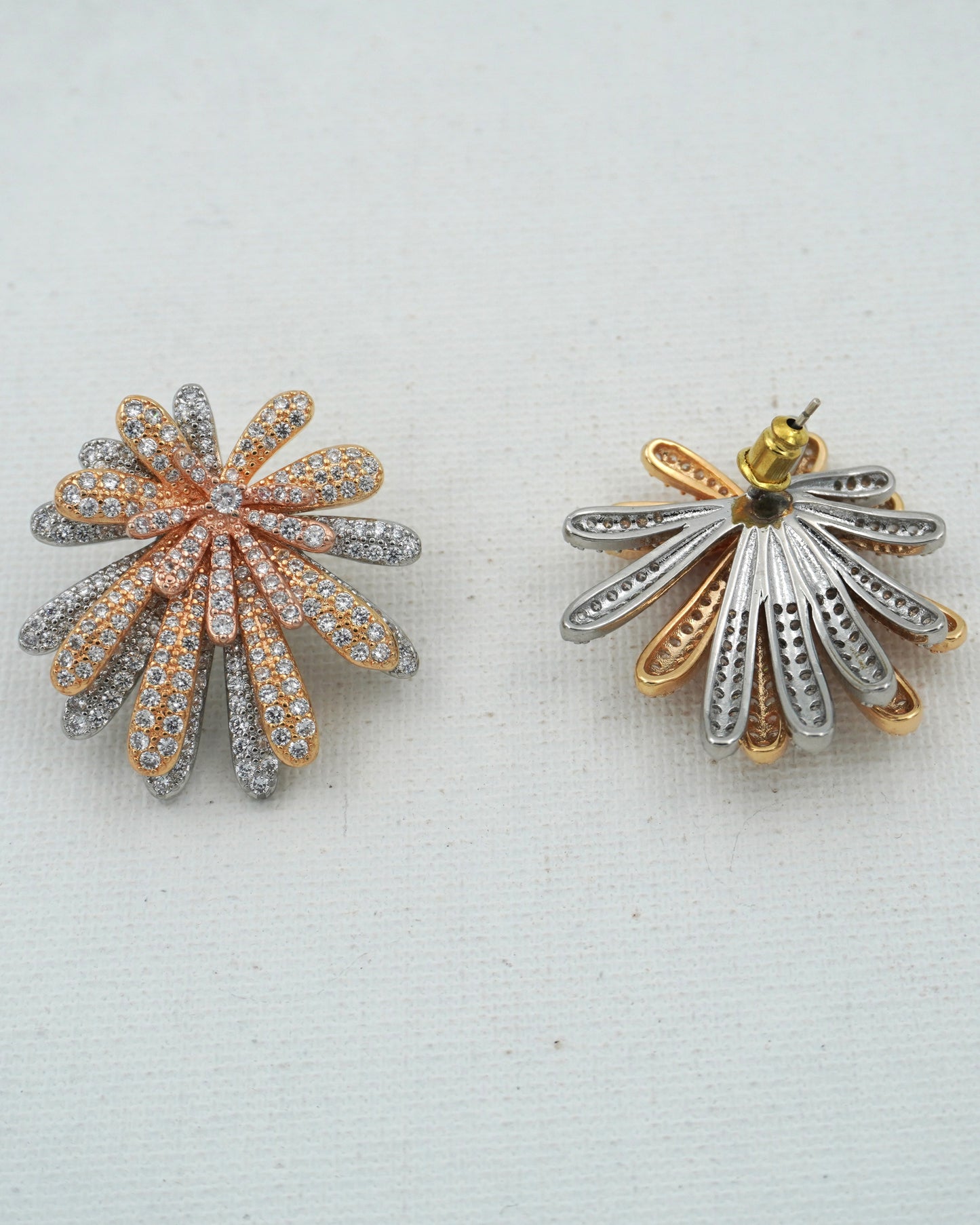WHITE HEIDI ZIRCONIA EARRINGS