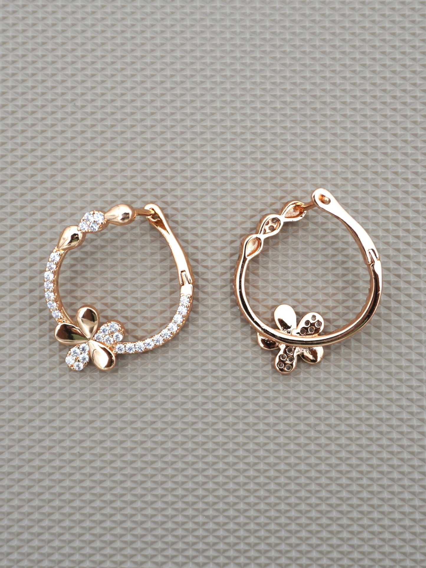 GOLD AIZA ZIRCONIA EARRINGS
