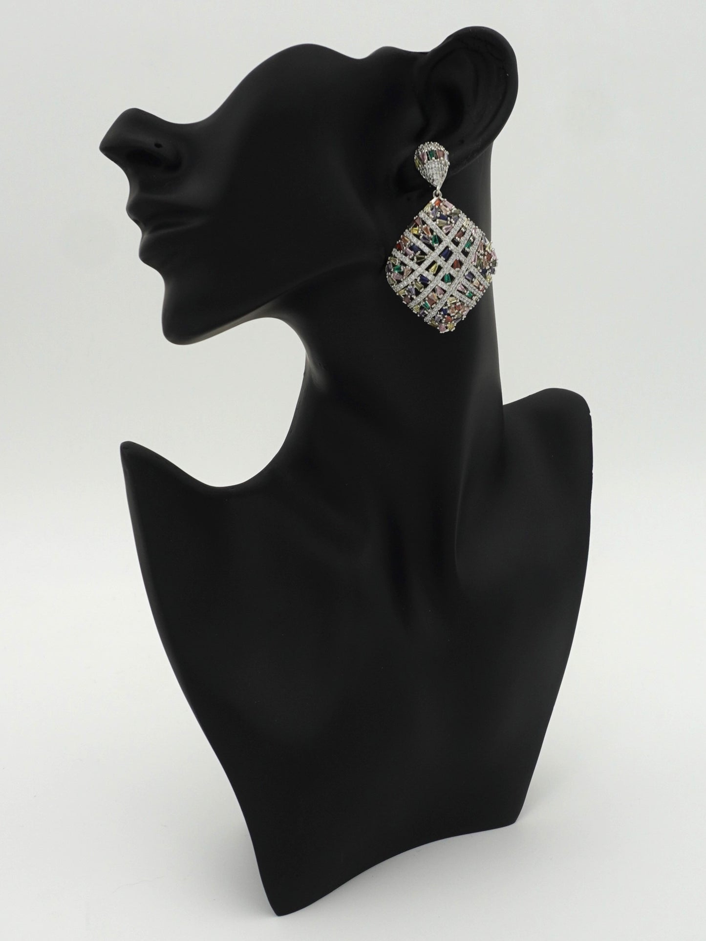 MULTICOLOR ANISA ZIRCONIA EARRINGS