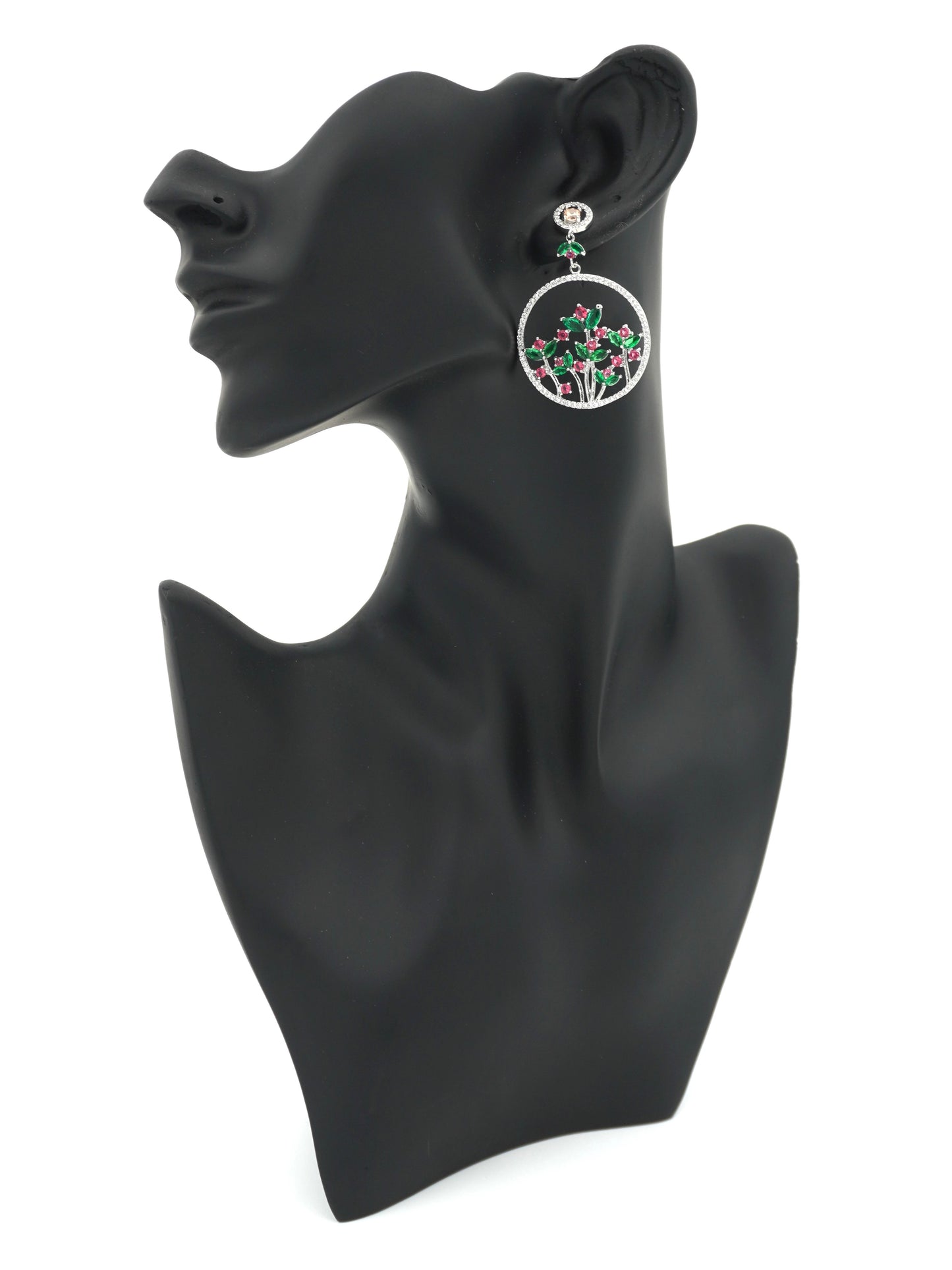 MULTICOLOR MILEY ZIRCONIA EARRINGS