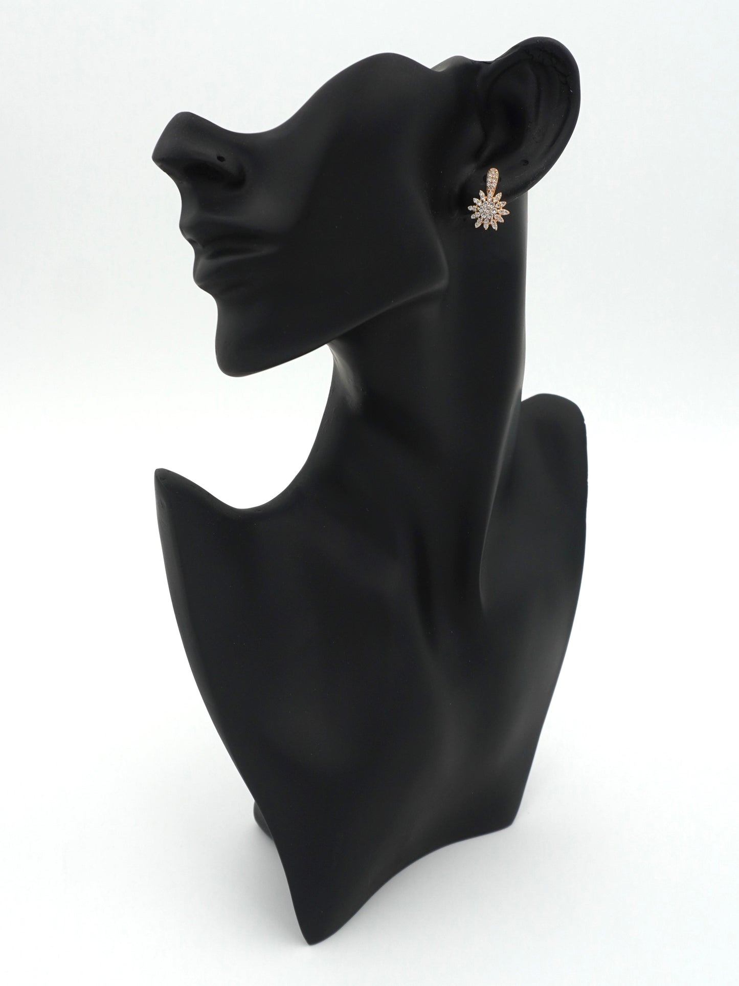 ROSE GOLD ANYLA ZIRCONIA STUDS