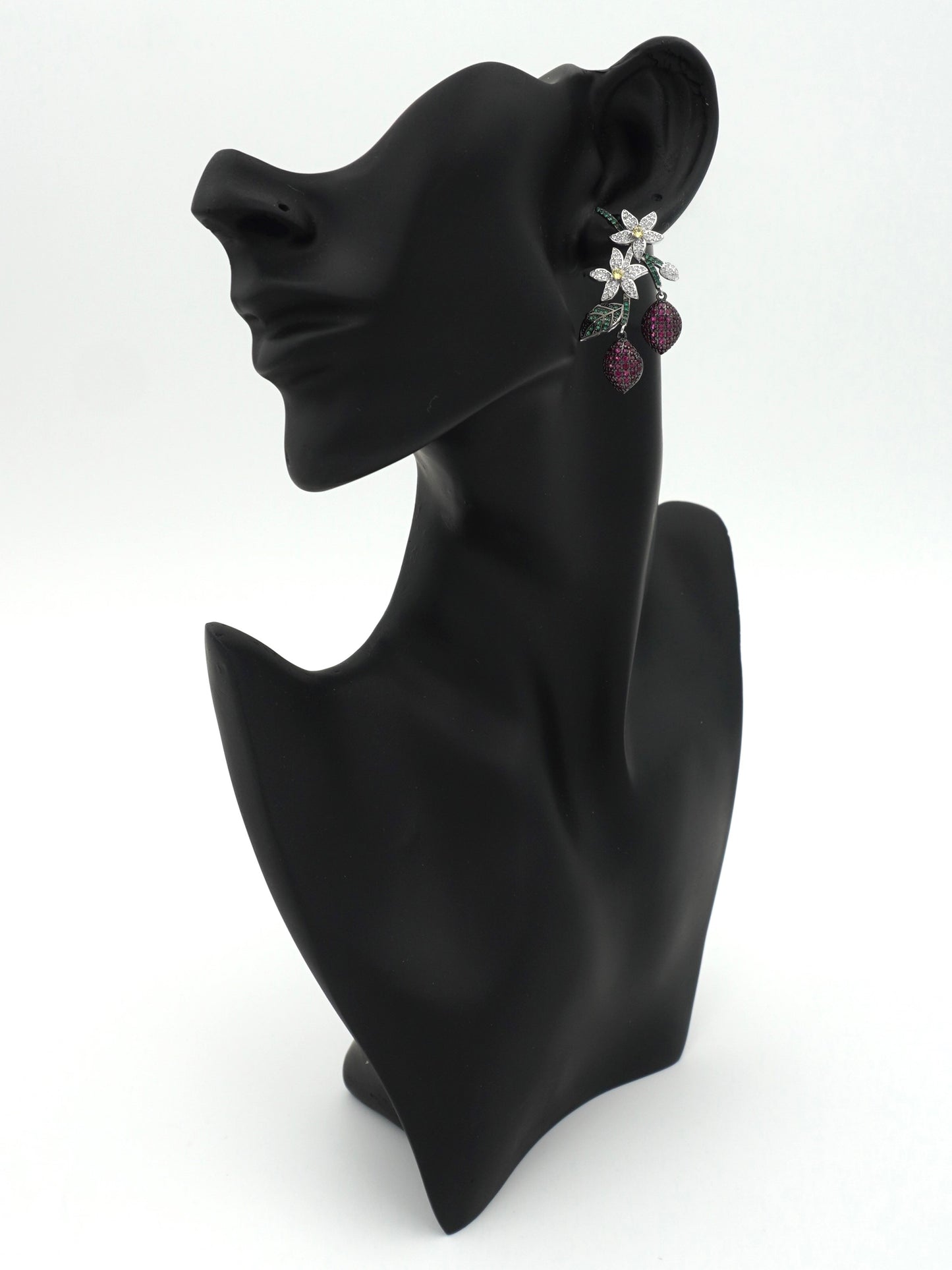 MULTICOLOR CARLA ZIRCONIA EARRINGS