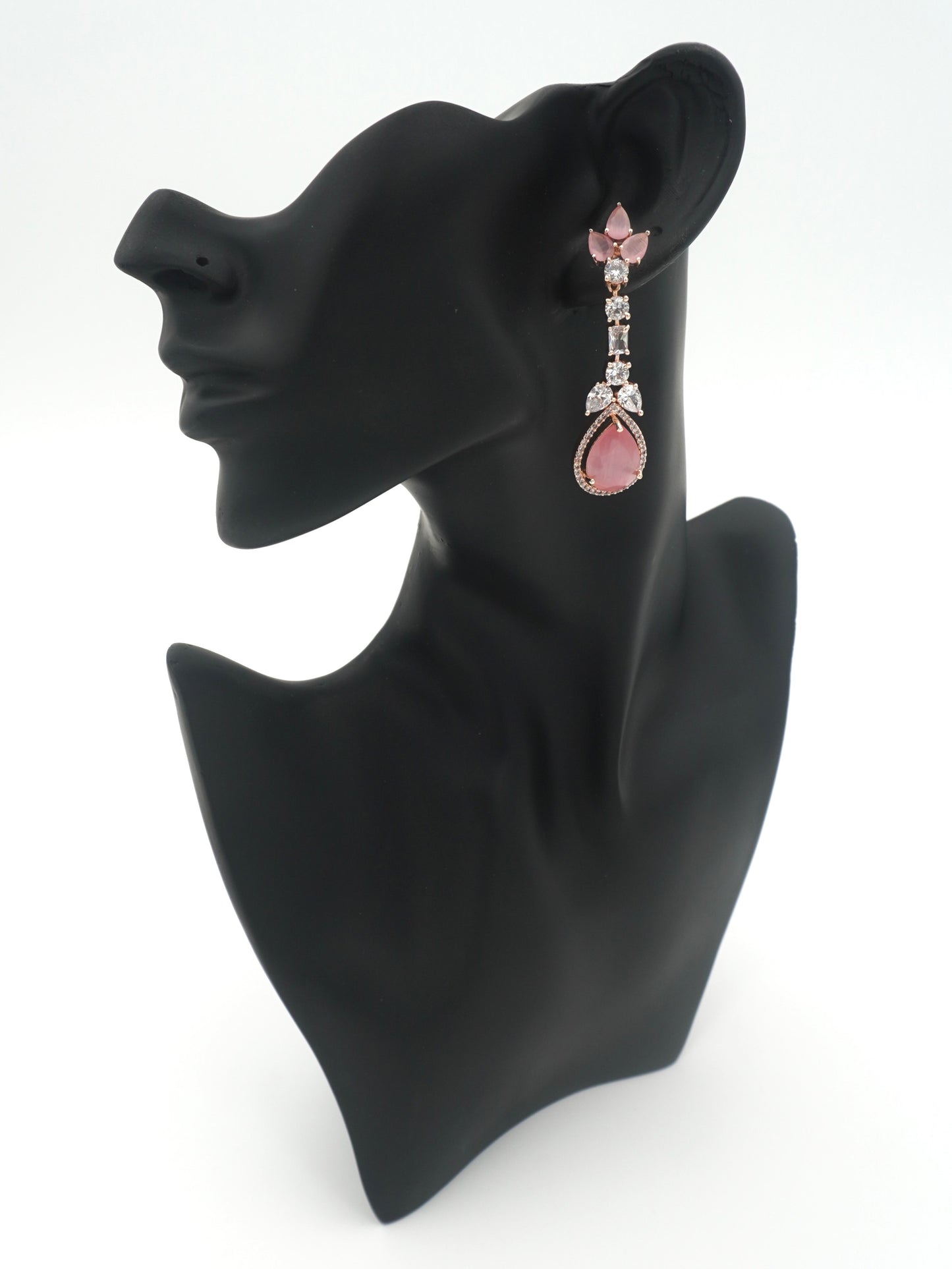 PINK ELLIE ZIRCONIA EARRINGS