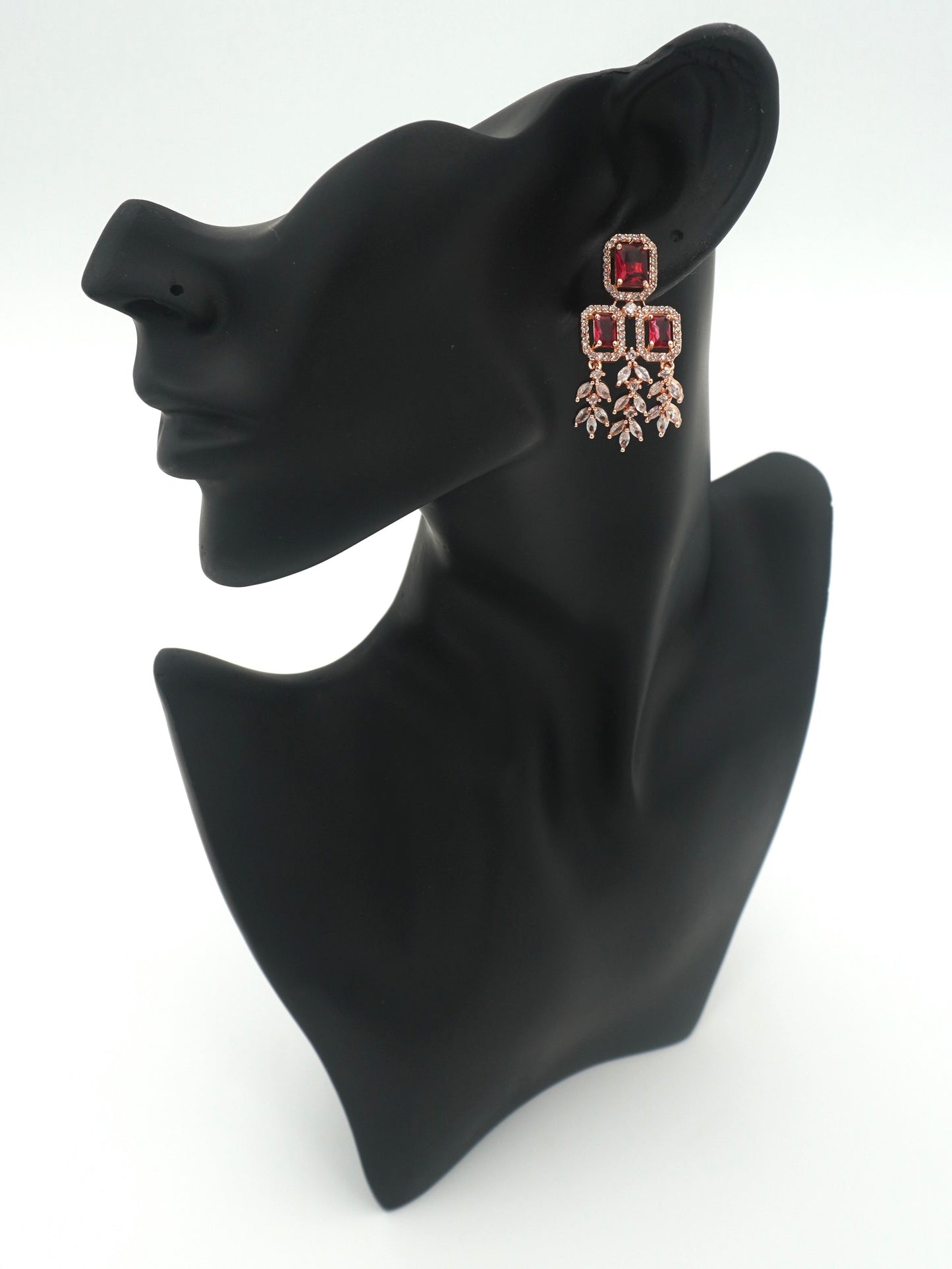 RUBY QUINN ZIRCONIA EARRINGS