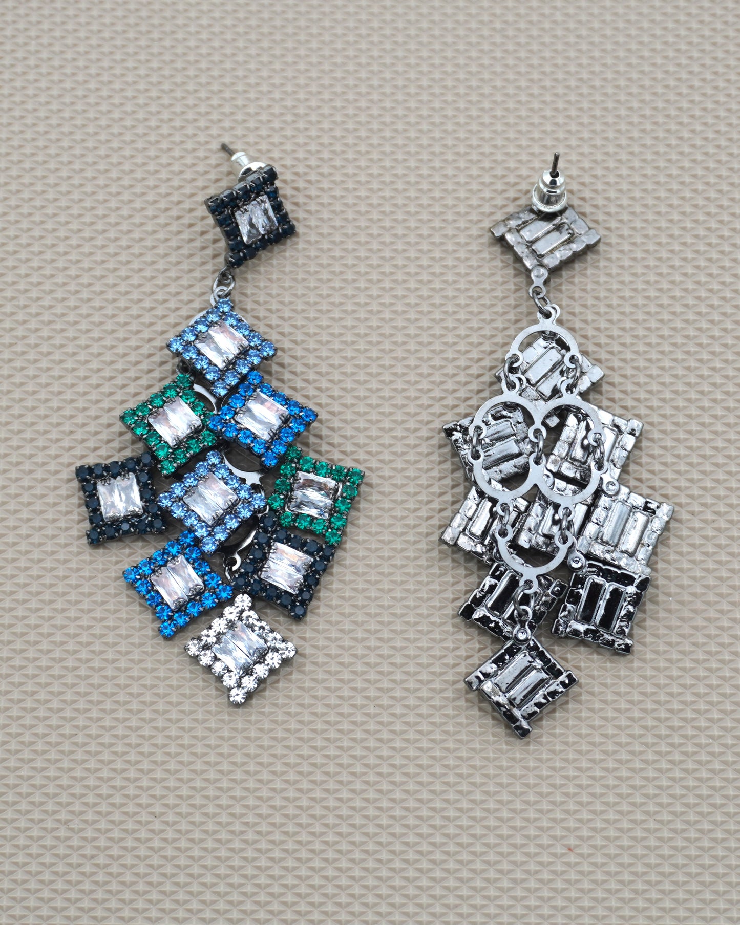 MULTICOLOR BLAIR ZIRCONIA EARRINGS