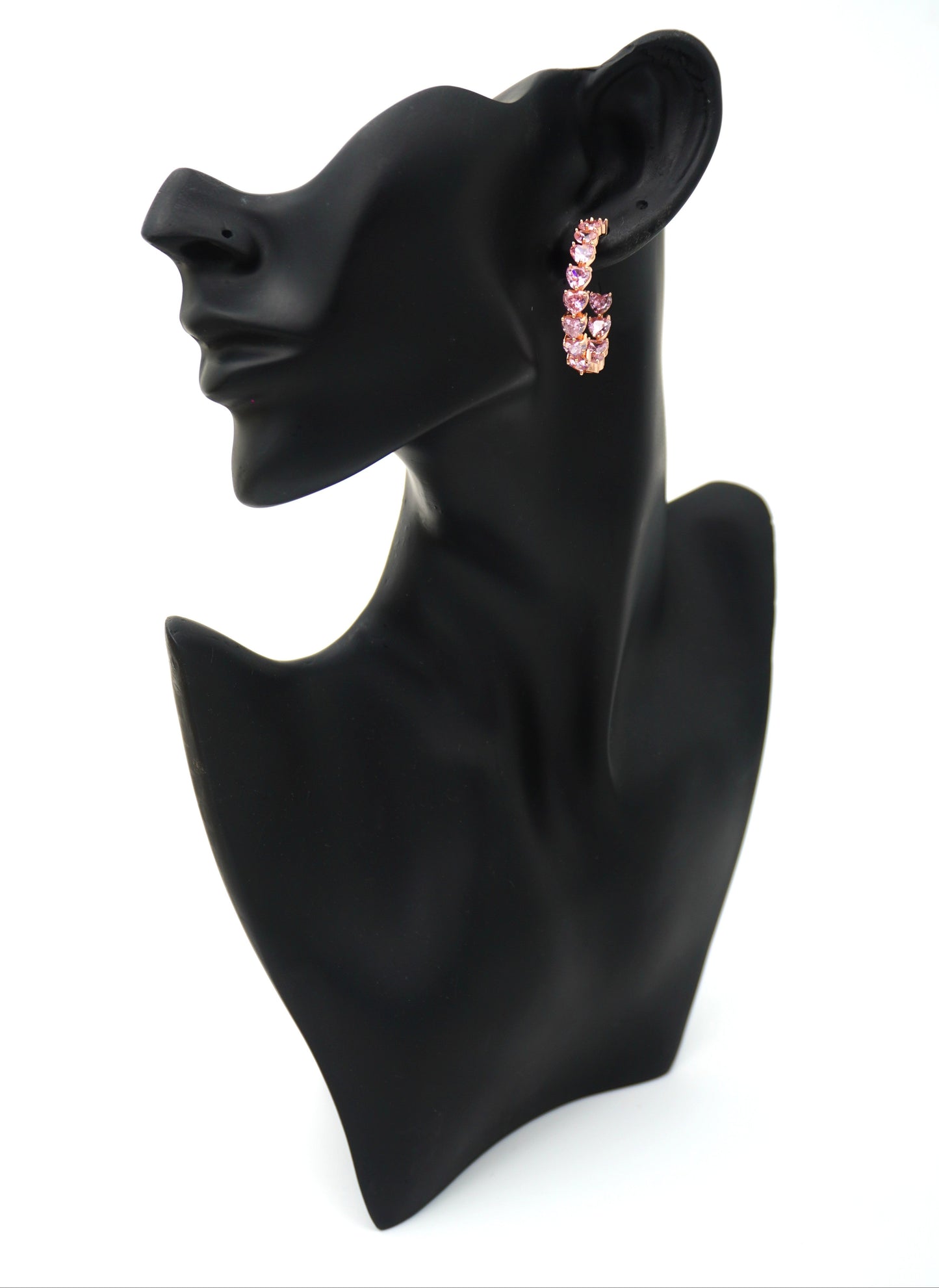 PINK AURA ZIRCONIA EARRINGS