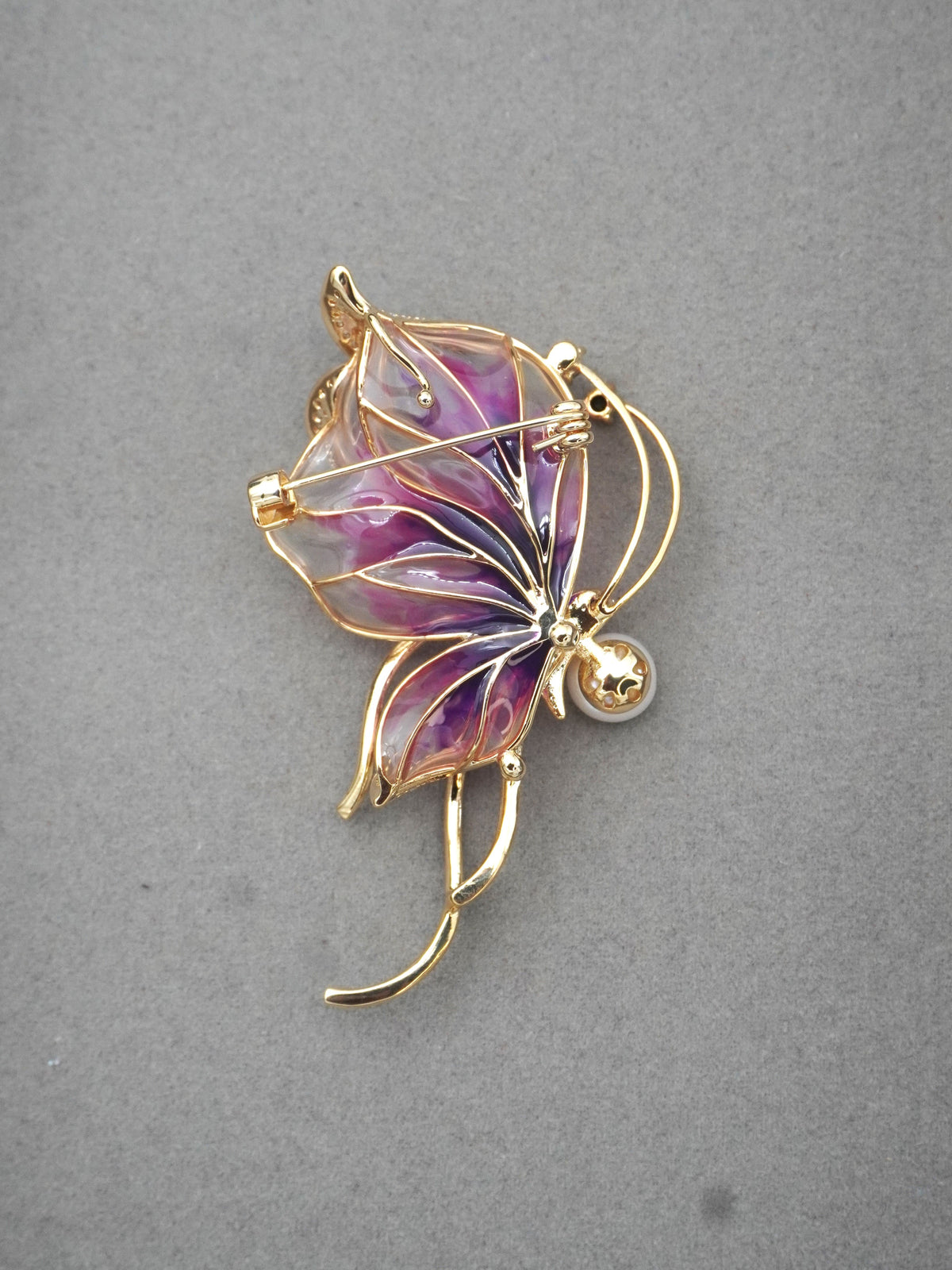 MULTICOLOUR VANESSA ZIRCONIA BROOCH
