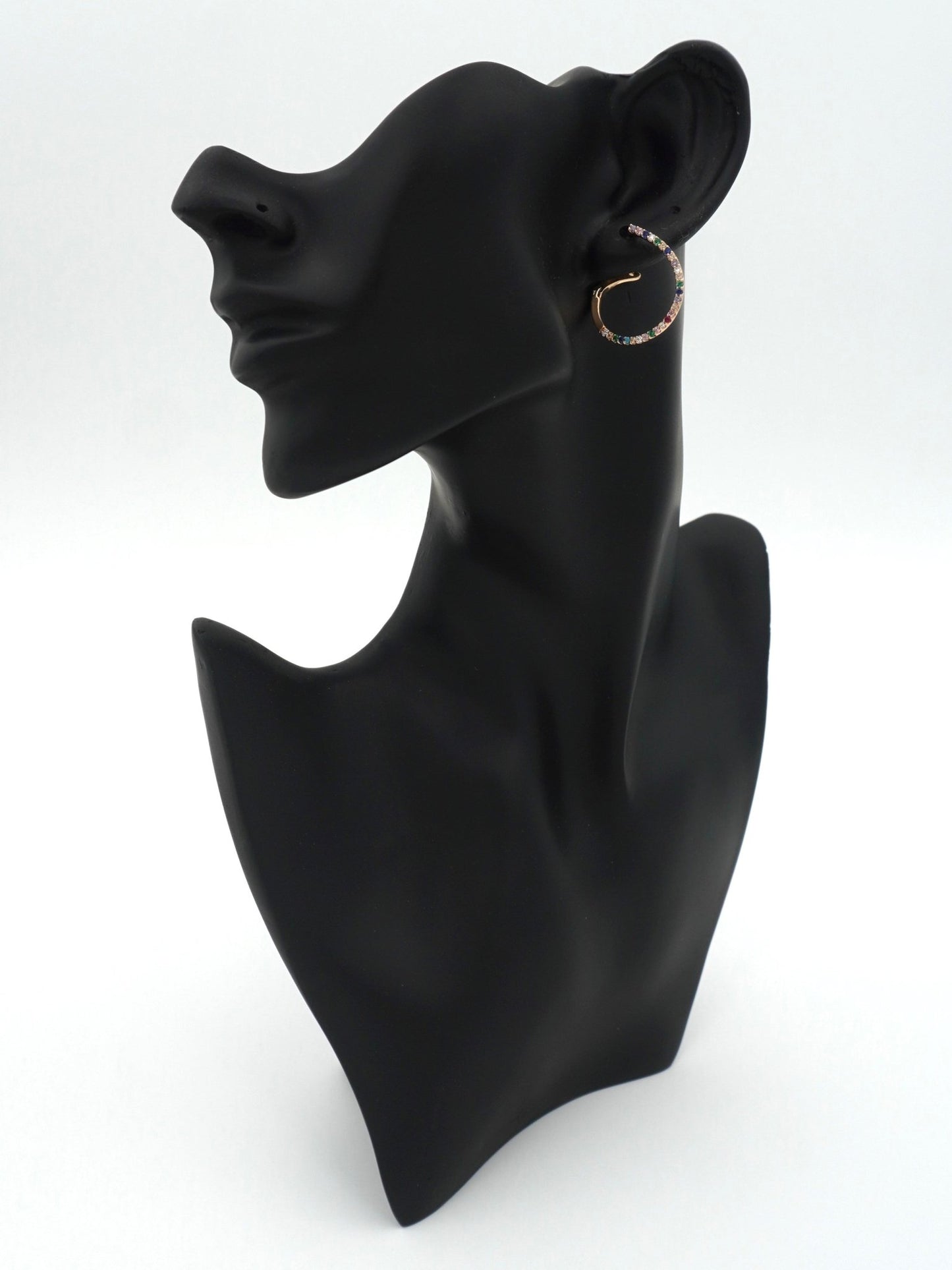 MULTICOLOR CLARY ZIRCONIA EARRINGS - Jewels of Iva
