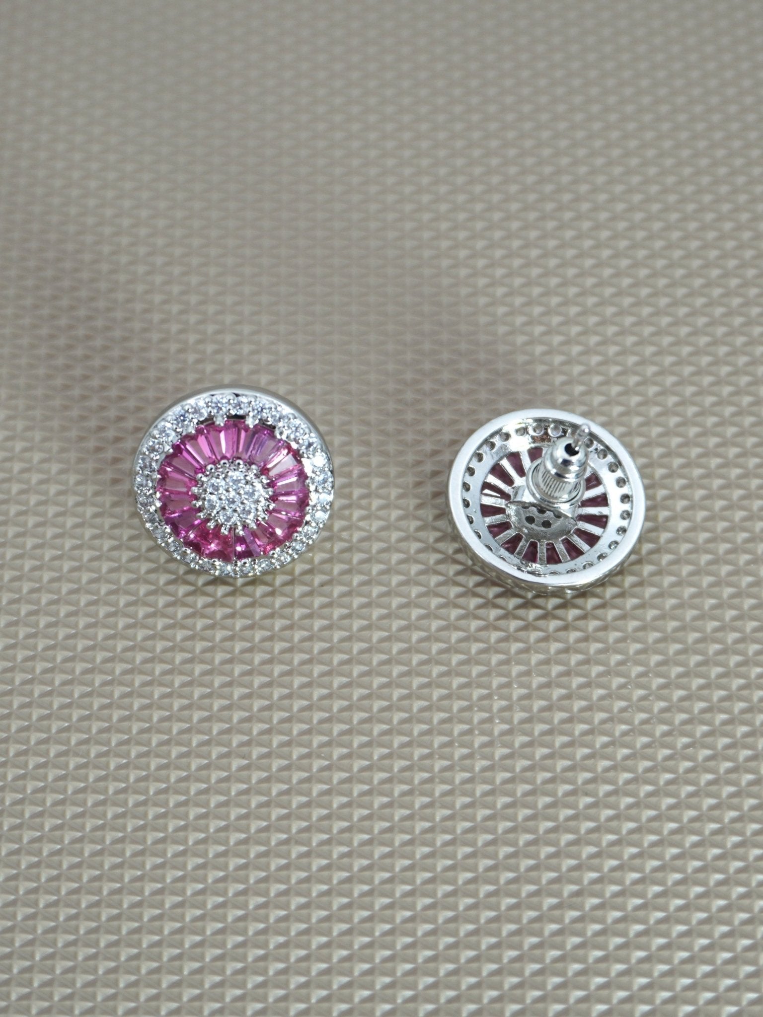 RUBY ABBEY ZIRCONIA STUDS - Jewels of Iva