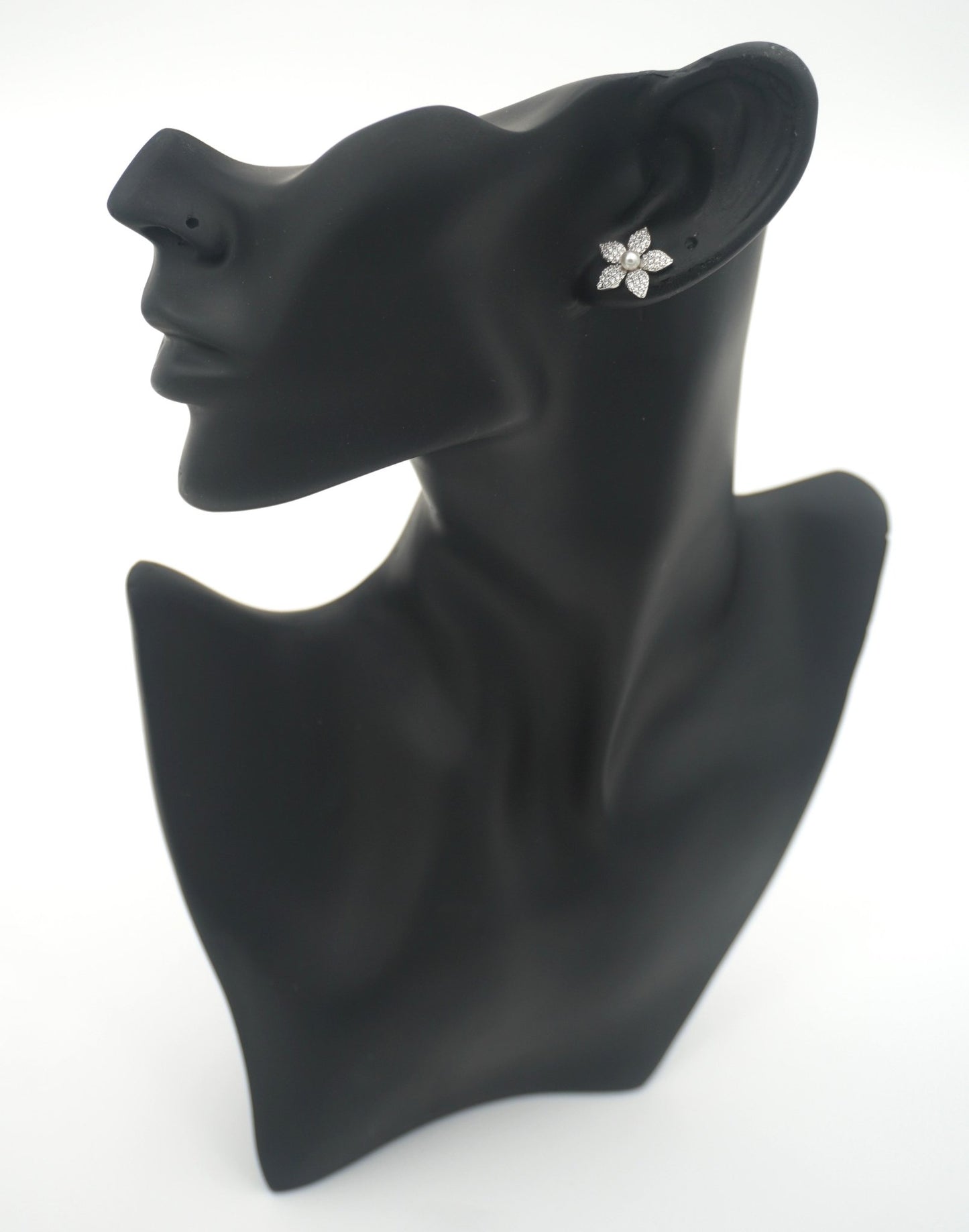 SILVER ELISA ZIRCONIA STUDS - Jewels of Iva