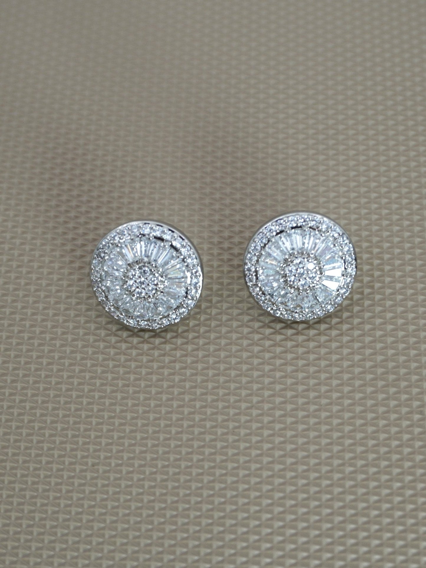 WHITE ABBEY ZIRCONIA STUDS - Jewels of Iva