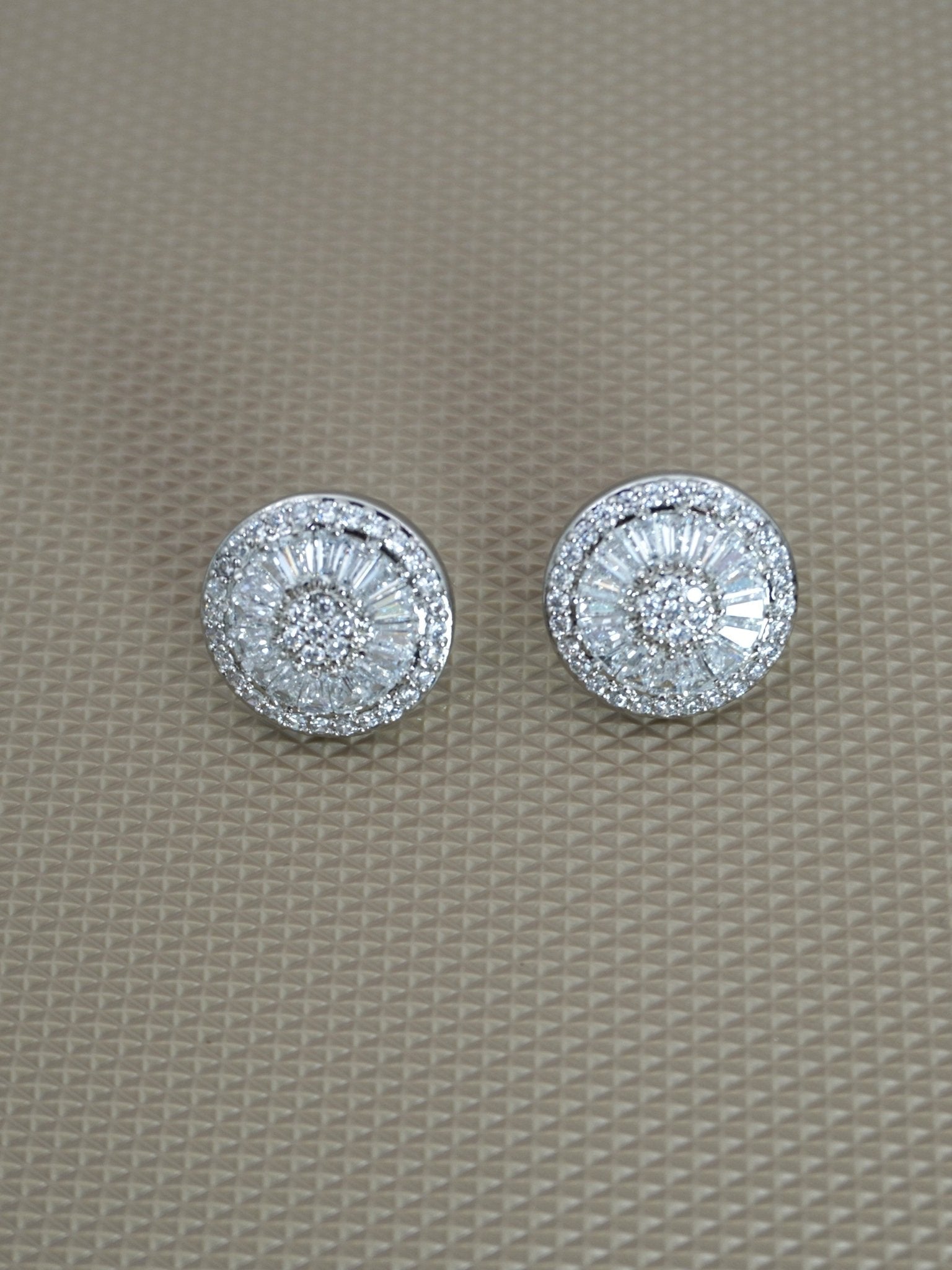 WHITE ABBEY ZIRCONIA STUDS - Jewels of Iva