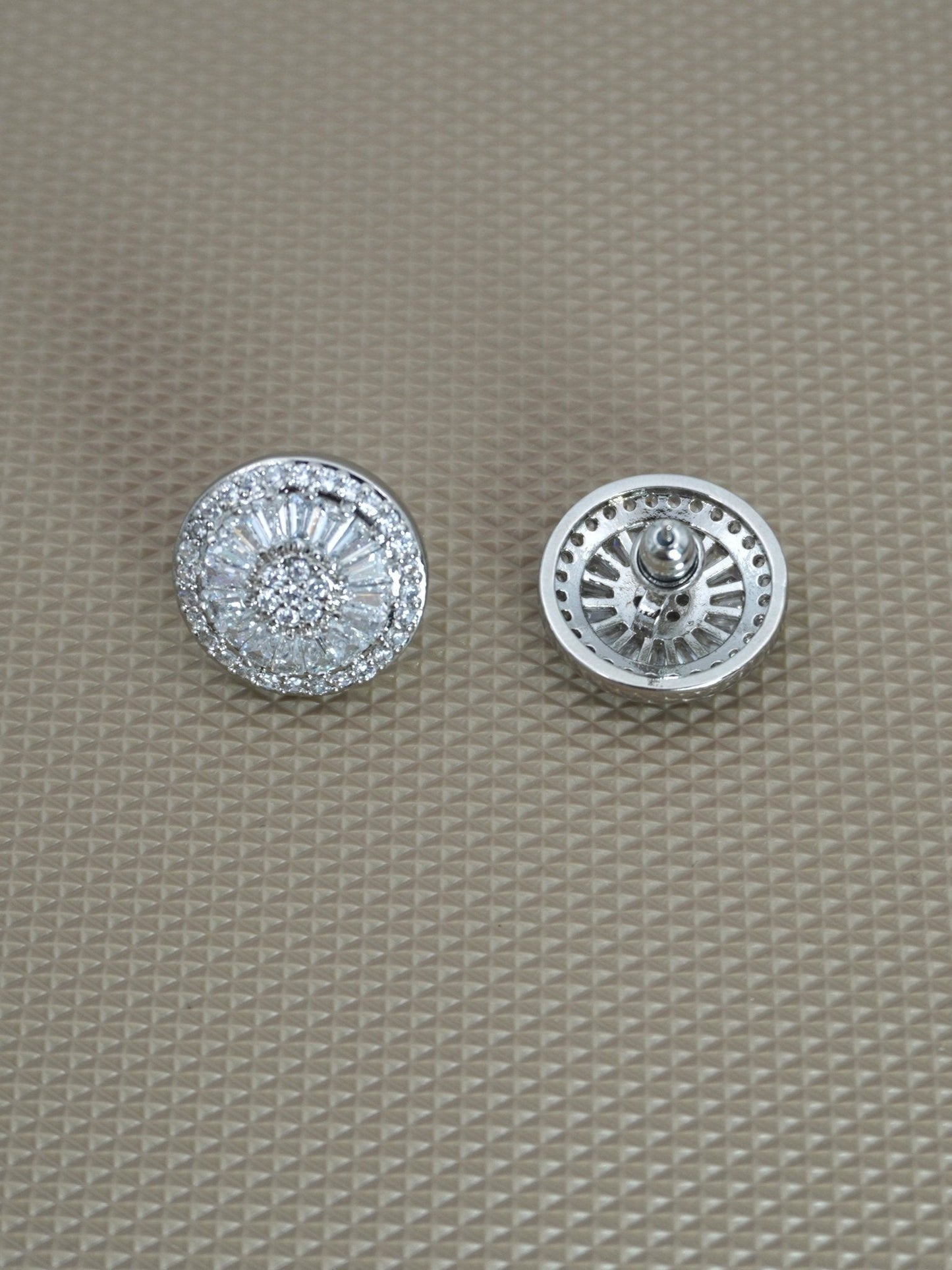 WHITE ABBEY ZIRCONIA STUDS - Jewels of Iva
