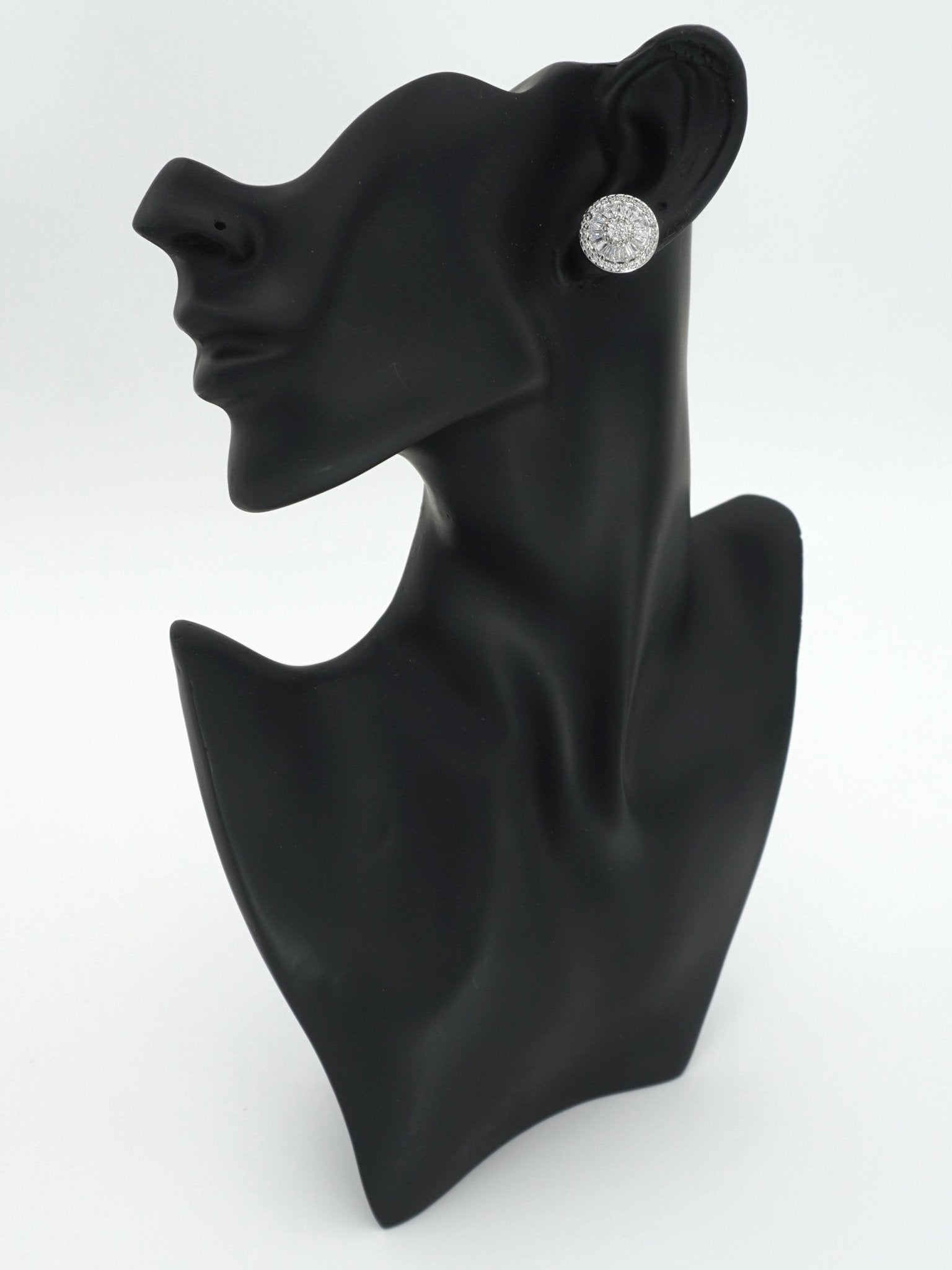 WHITE ABBEY ZIRCONIA STUDS - Jewels of Iva
