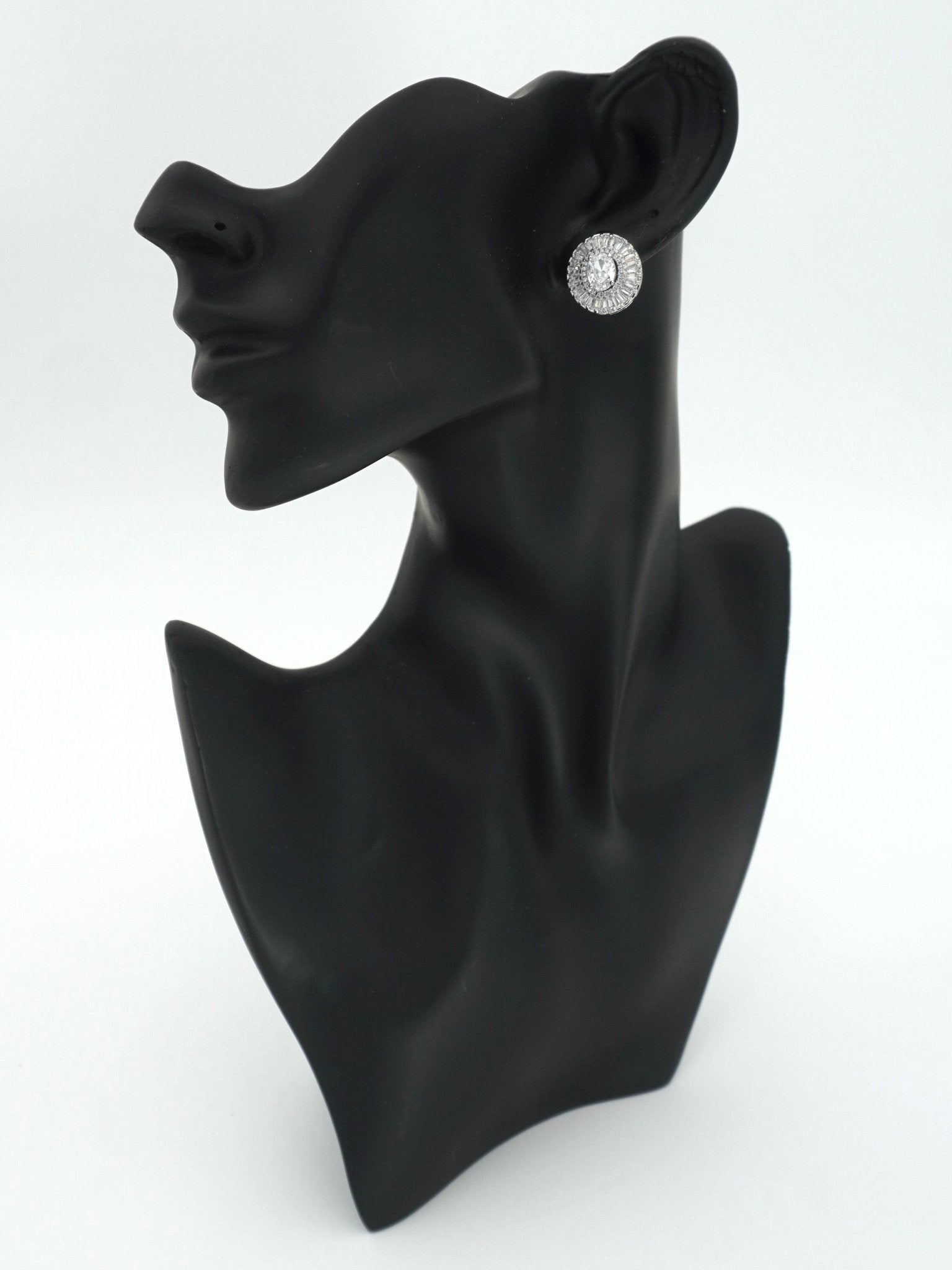 WHITE ANOUK ZIRCONIA STUDS - Jewels of Iva