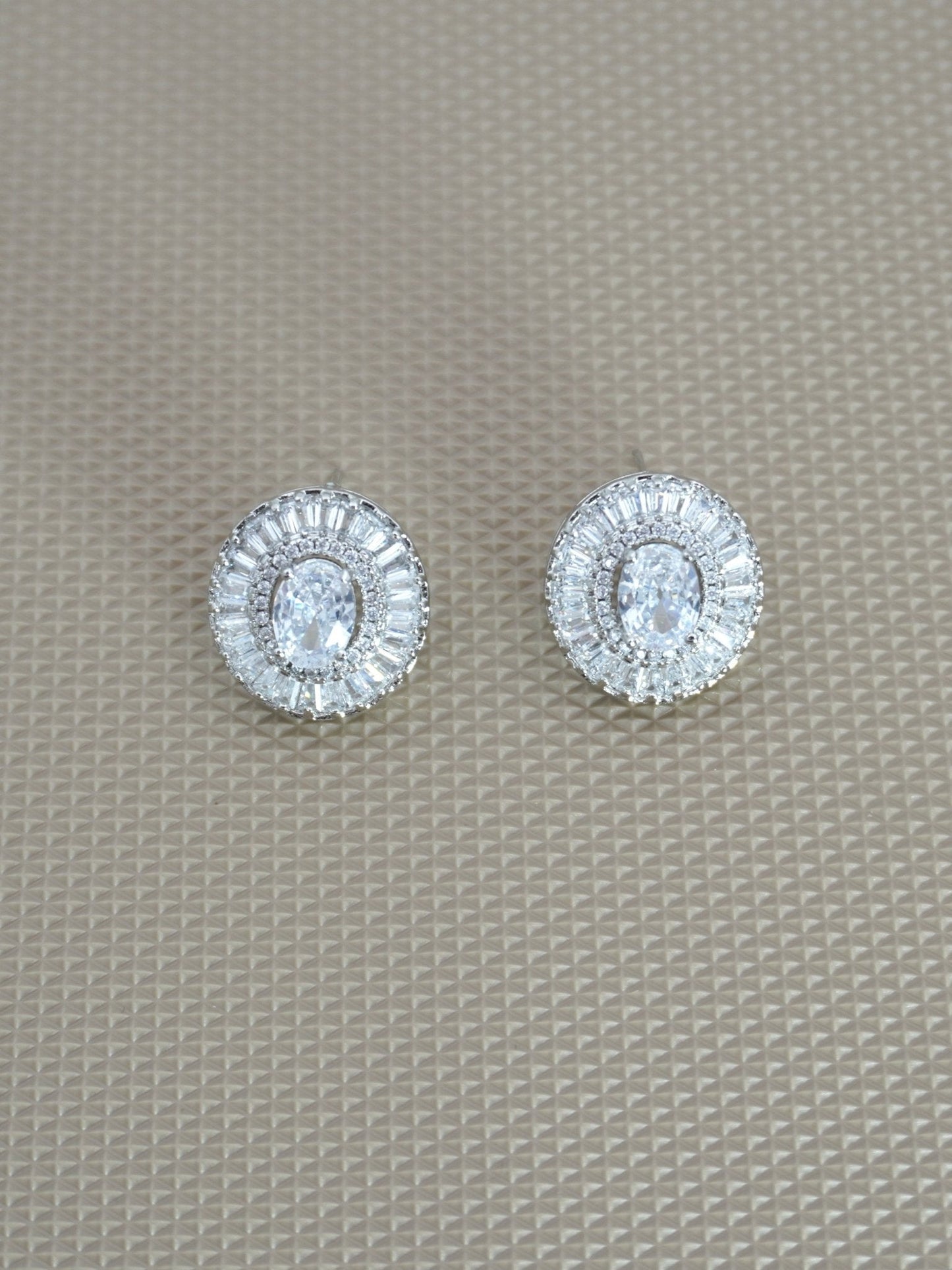 WHITE ANOUK ZIRCONIA STUDS - Jewels of Iva