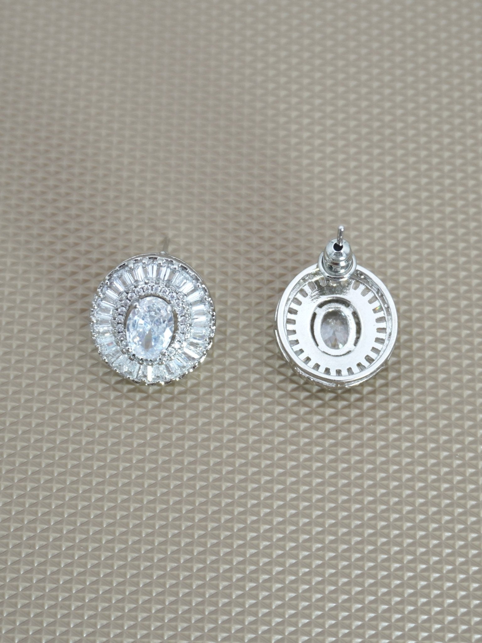 WHITE ANOUK ZIRCONIA STUDS - Jewels of Iva