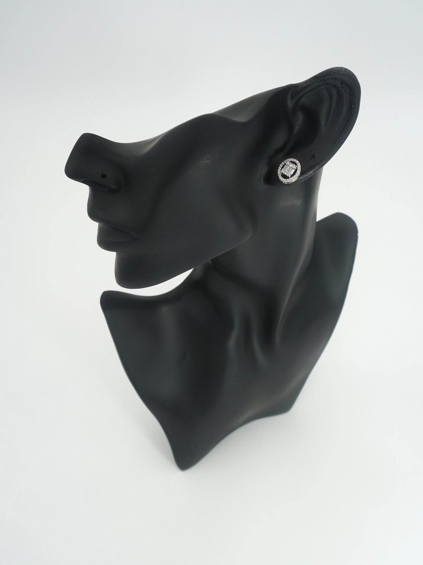 WHITE DALLAS ZIRCONIA STUDS - Jewels of Iva