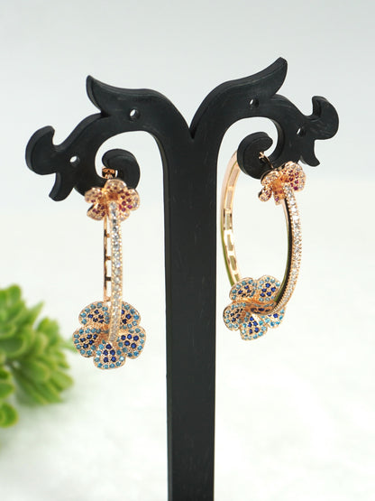 MULTICOLOR MELINA ZIRCONIA EARRINGS