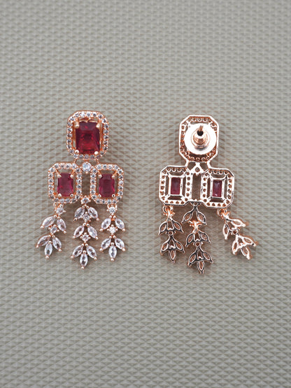 RUBY QUINN ZIRCONIA EARRINGS