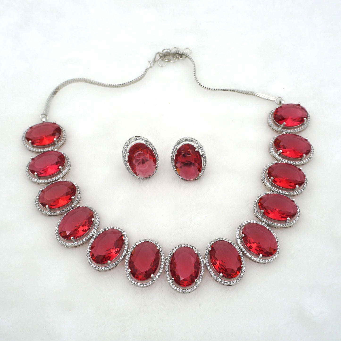 RUBY HELENA NECKLACE SET