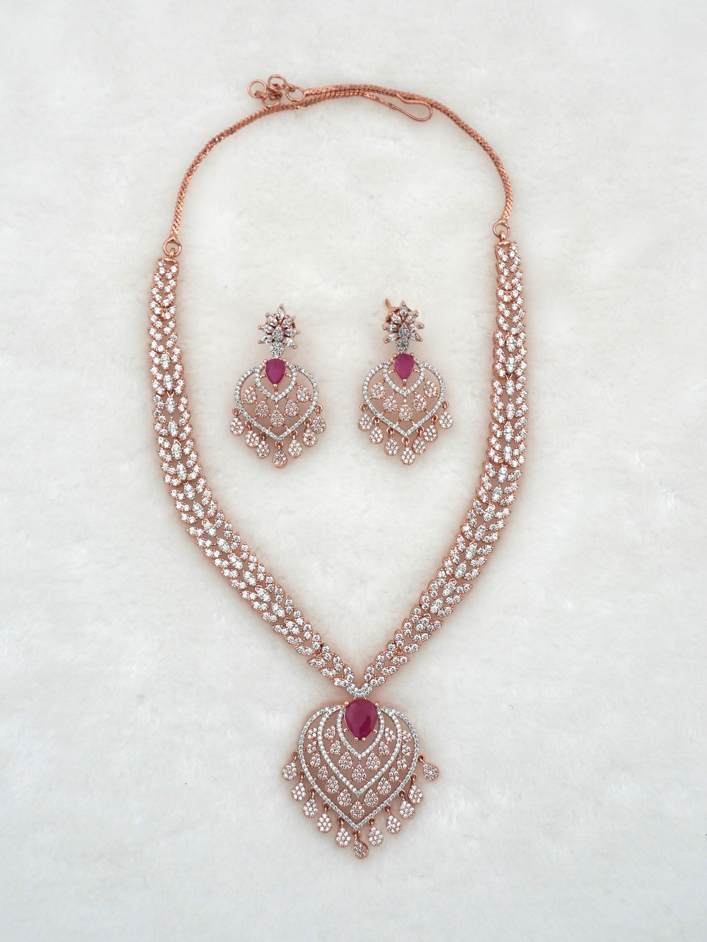 RUBY SARAYU NECKLACE SET