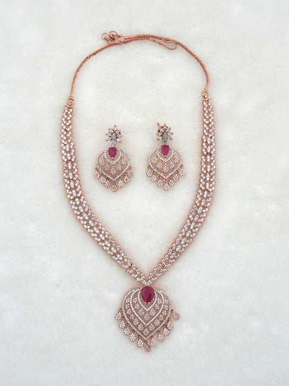 RUBY SARAYU NECKLACE SET