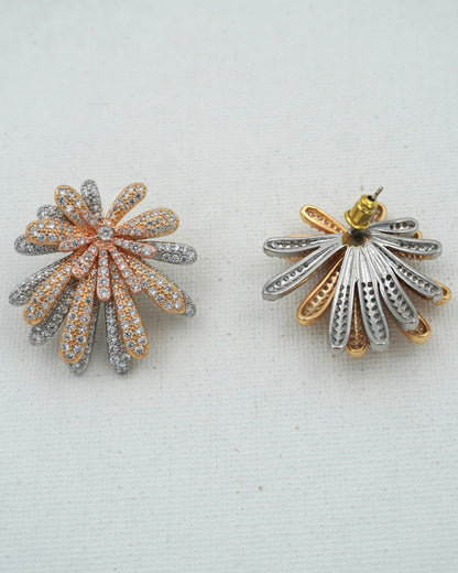 WHITE HEIDI ZIRCONIA EARRINGS