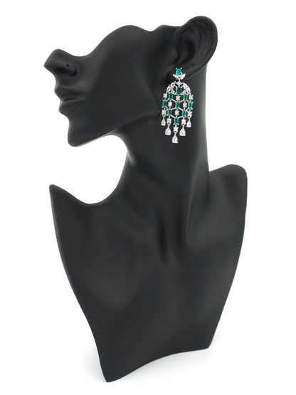 MINT HERA ZIRCONIA EARRINGS