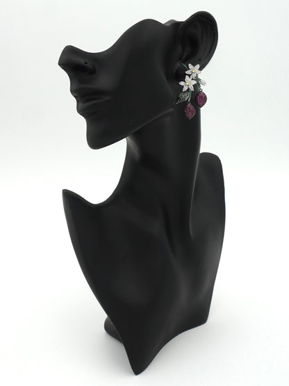 MULTICOLOR CARLA ZIRCONIA EARRINGS