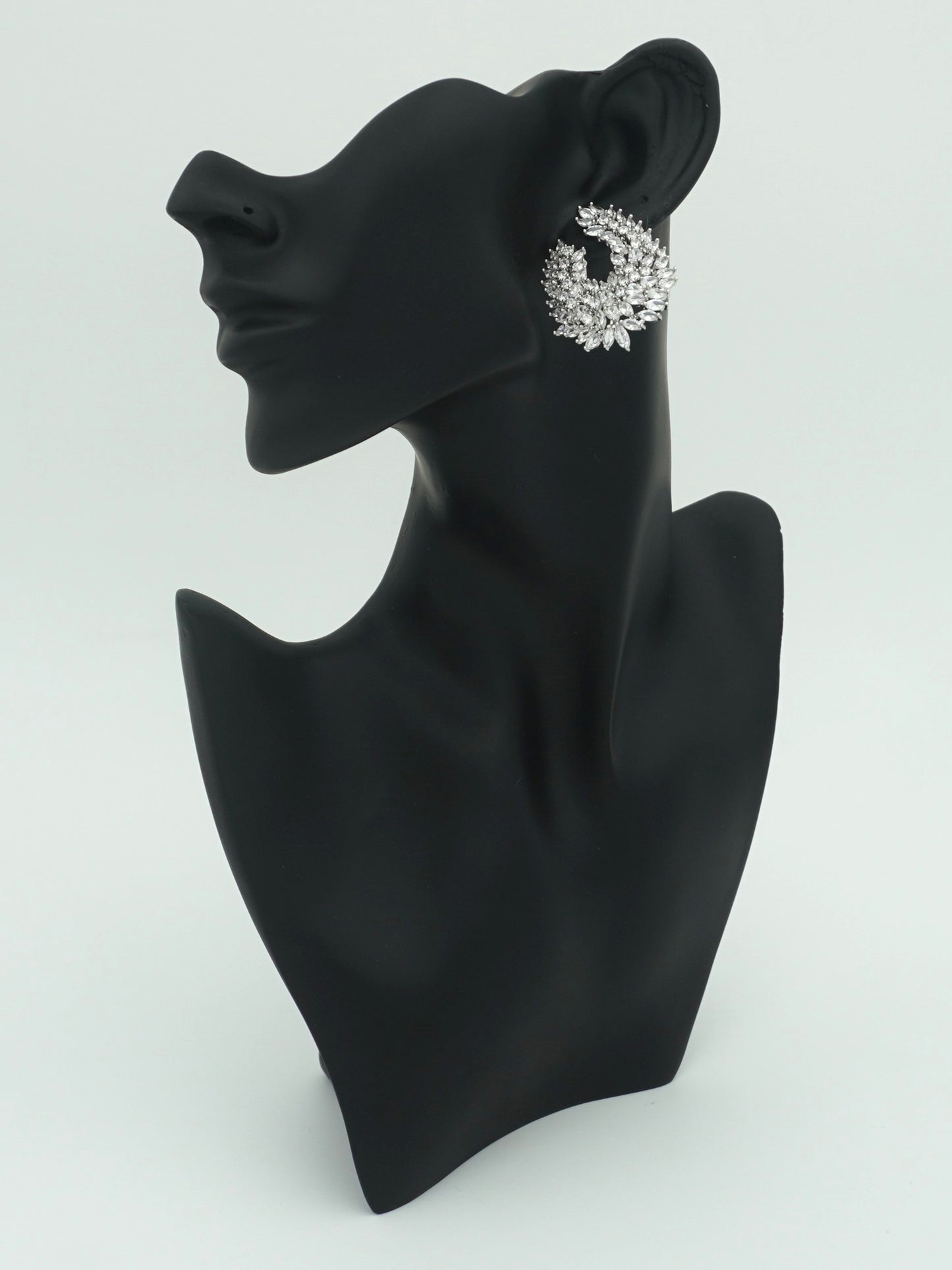 SILVER KIARA ZIRCONIA EARRINGS