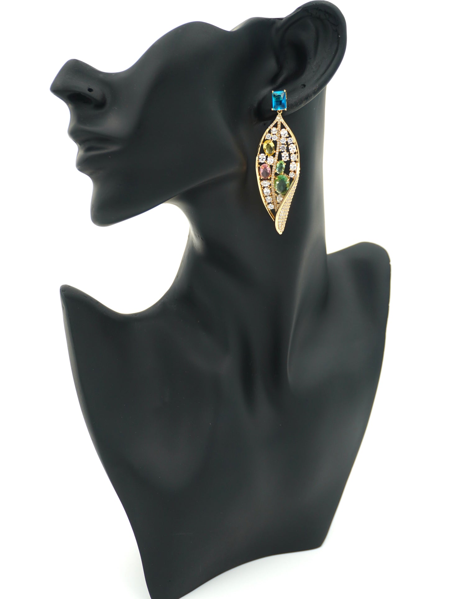 MULTICOLOR BELLONA ZIRCONIA EARRINGS