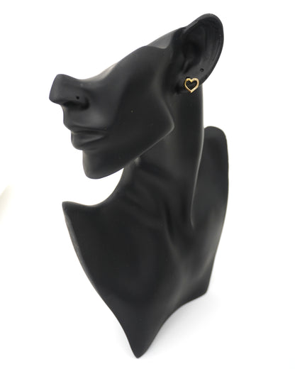 GOLD VALORA ZIRCONIA STUDS