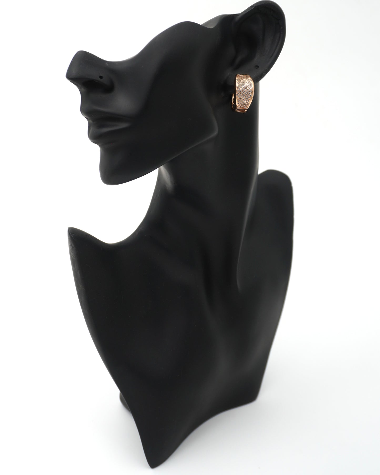 ROSEGOLD JOELLE ZIRCONIA EARRINGS