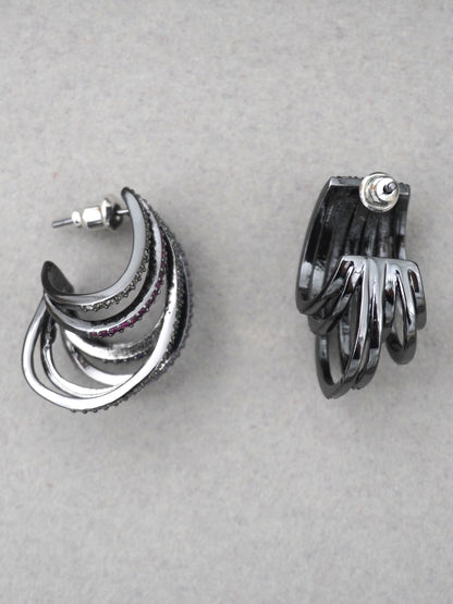 MULTICOLOUR XENA ZIRCONIA EARRINGS