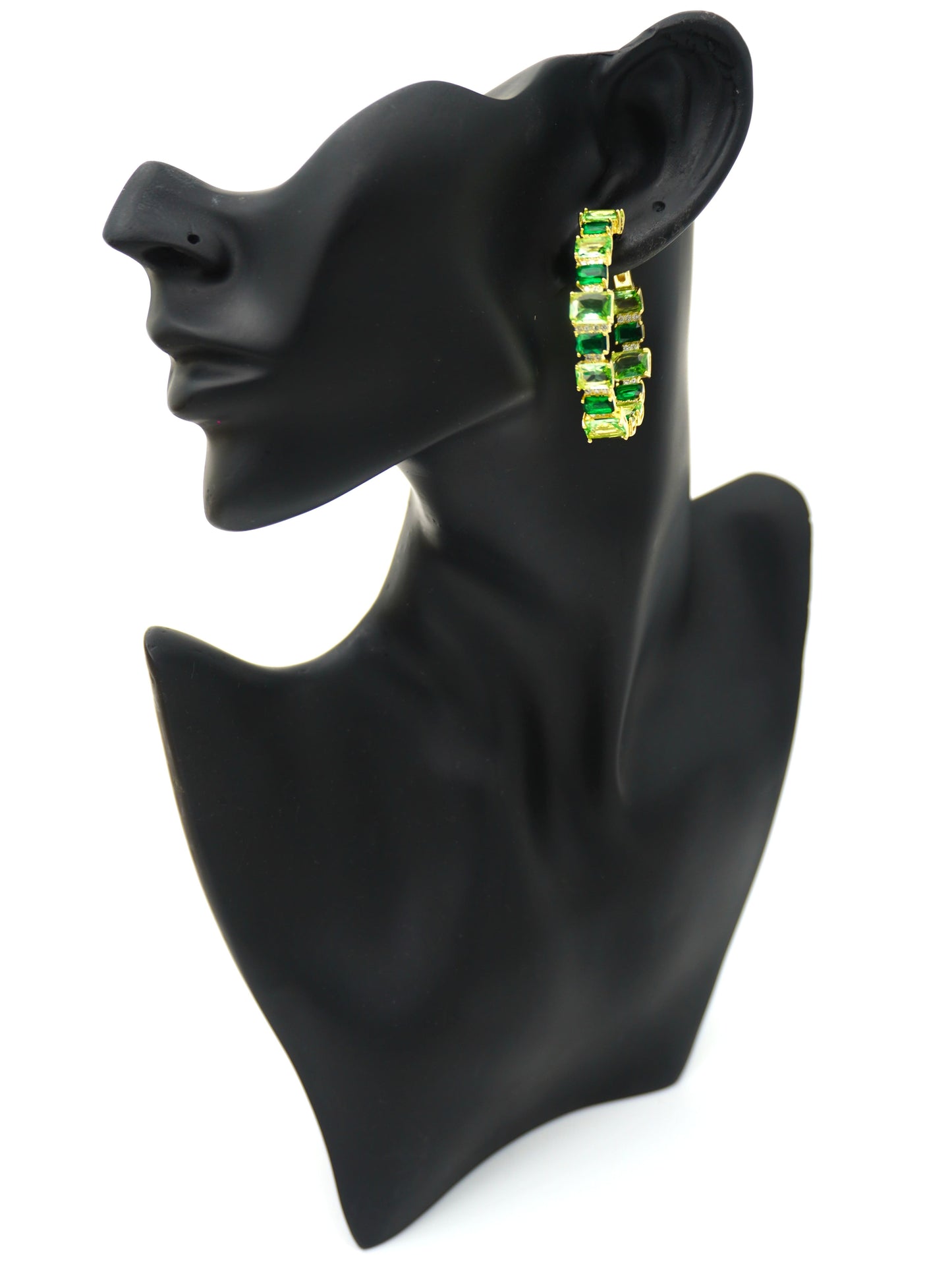 GREEN JOYCE ZIRCONIA EARRINGS