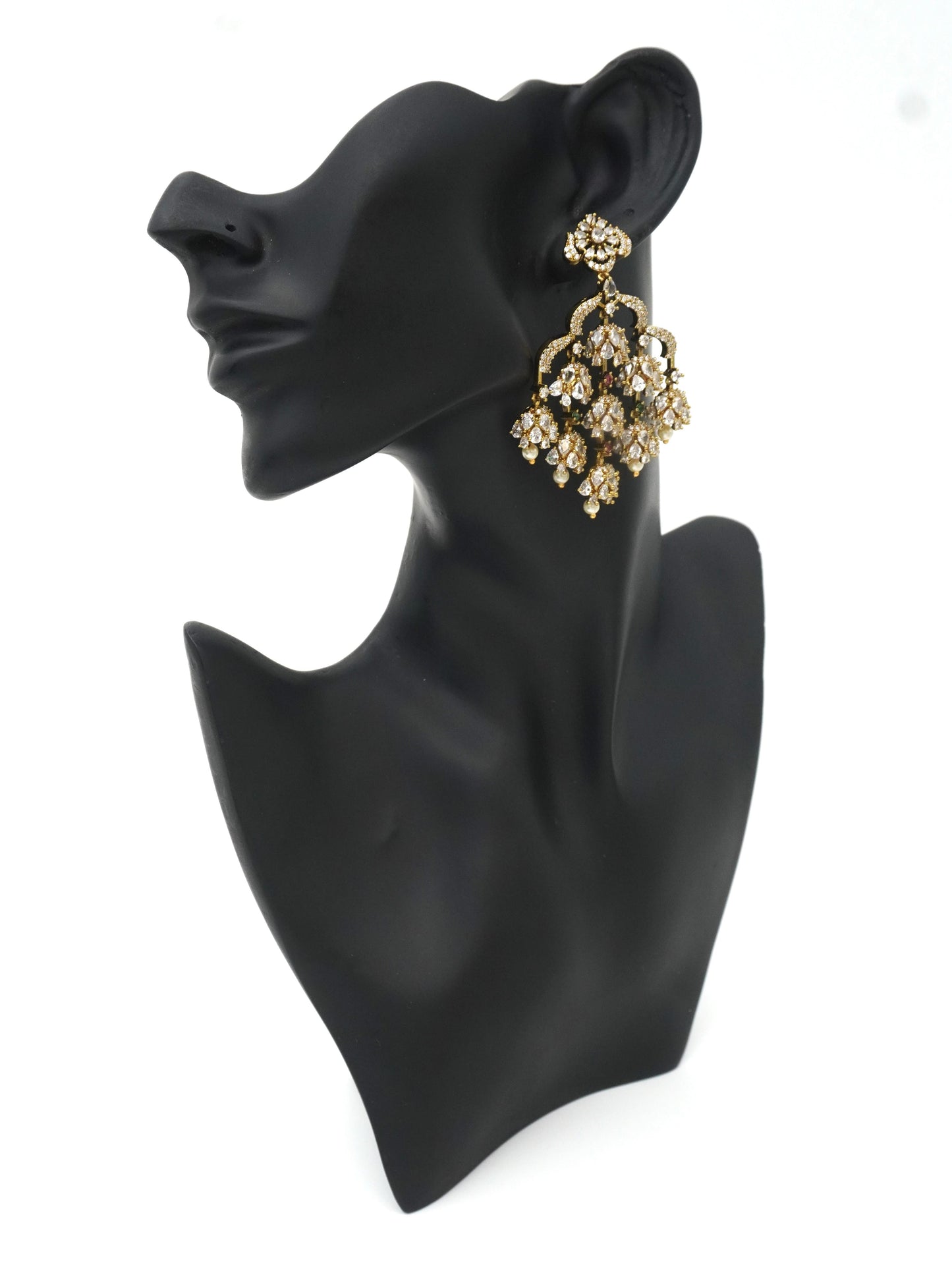 MULTICOLOR OVIYA ZIRCONIA EARRINGS