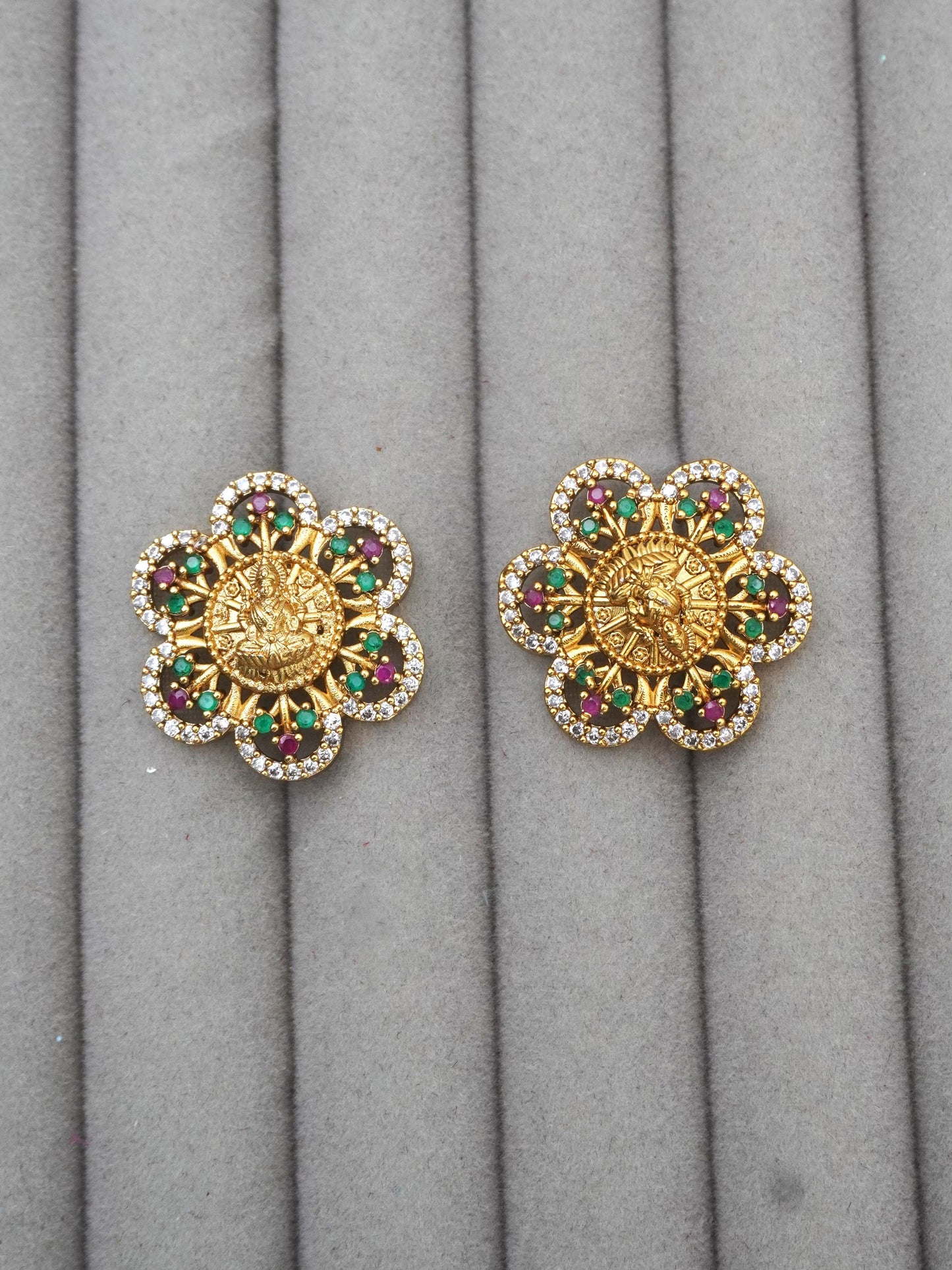 MULTICOLOUR PRISHA ZIRCONIA EARRINGS
