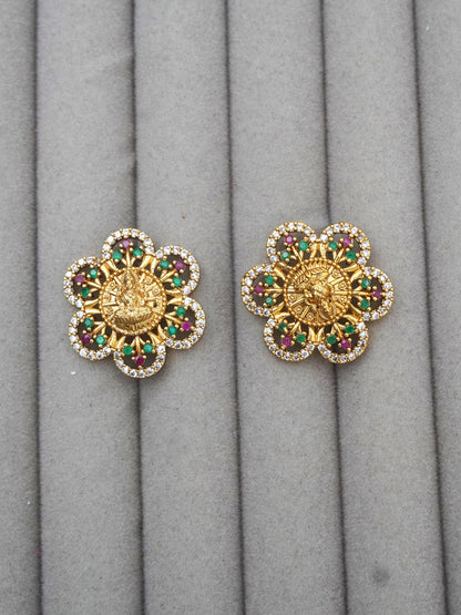 MULTICOLOUR PRISHA ZIRCONIA EARRINGS