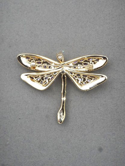 MULTICOLOUR AETHEL ZIRCONIA BROOCH