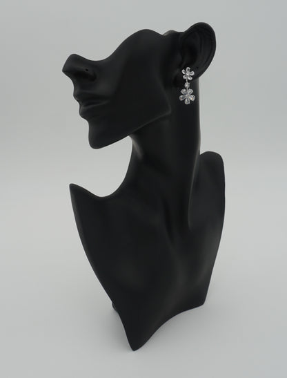 SILVER CIARA ZIRCONIA EARRINGS