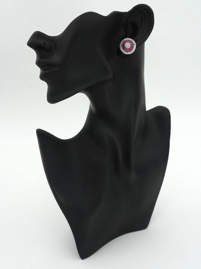 RUBY ABBEY ZIRCONIA STUDS - Jewels of Iva